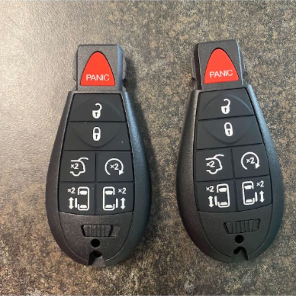 2PCS Key Fob Replacement for Dodge Grand Caravan